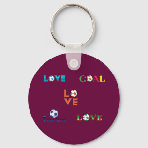 Porte-clés Sticker de la coupe de football