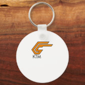 Porte-clés Sticker du logo Ktm1 (Recto)