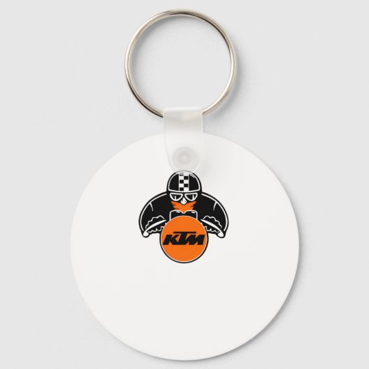 Porte-clés Sticker du logo Ktm4 (Recto)