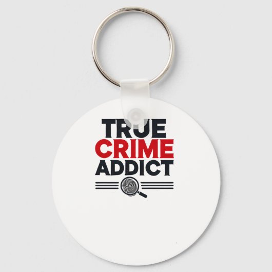 Porte-clés Sticker pour toxicomane (Recto)