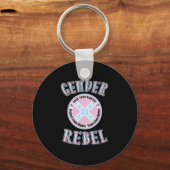 Porte-clés Sticker Rebel genre (Recto)