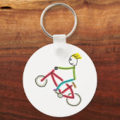 Porte-clés Stickman BMX (Verso)