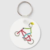 Porte-clés Stickman BMX (Verso)