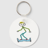 Porte-clés Stickman Hoverboard (Verso)