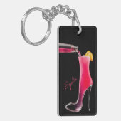 Porte-clés Stiletto et cocktails-talon haut (Devant gauche)