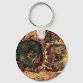 Porte-clés Still Life Two Cut Sunflowers par Vincent van Gogh (Recto)