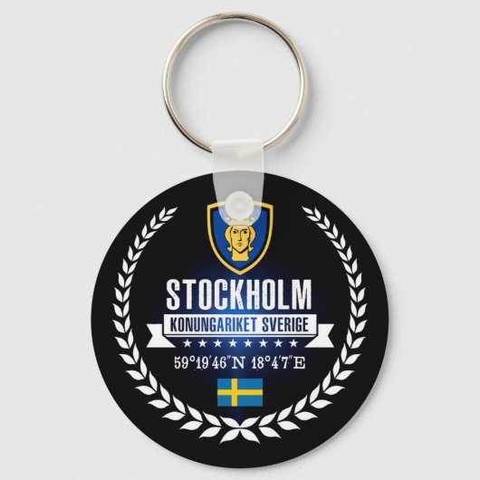 Porte-clés Stockholm (Recto)