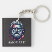Porte-clés Stoïcisme - Amor Fati (Dos)