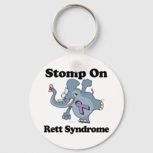 Porte-clés Stompe éléphante sur le syndrome de Rett