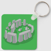 Porte-clés Stonehenge d'Angleterre (Dos)