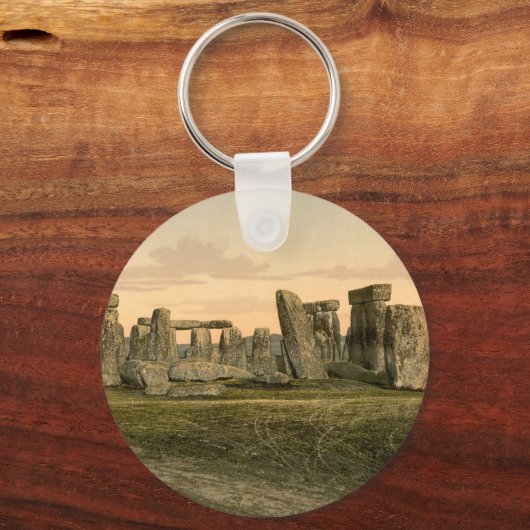 Porte-clés Stonehenge, Wiltshire, Angleterre (Verso)