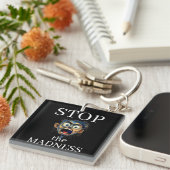 Porte-clés Stop the Madness Keychain (Devant Droit)