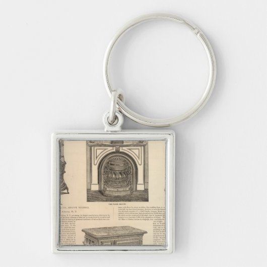 Porte-clés Stove Works, Albany, New York (Devant)