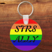 PORTE-CLÉS STR8 ALLY (Recto)