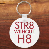 Porte-clés STR8 sans H8 pas d'assistance 8 (Recto)