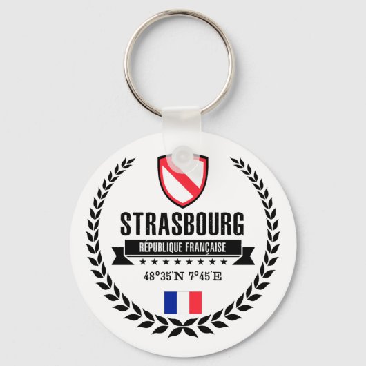 Porte-clés Strasbourg (Recto)