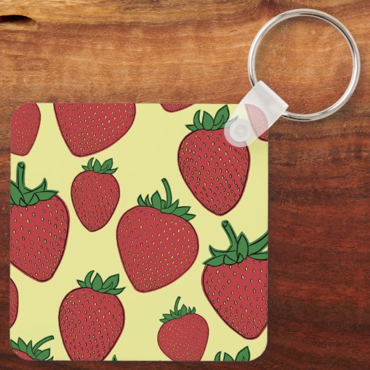 Porte-clés Strawberry Key Chain (Verso)