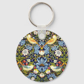 Porte-clés Strawberry Thief, célèbre motif, (Verso)