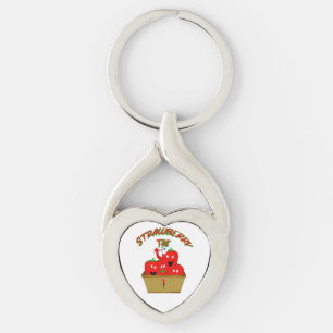 Porte-clés Strawberry Time !