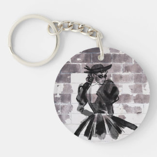 Porte-clés "Street Muse - La mode au mur" Porte - clé