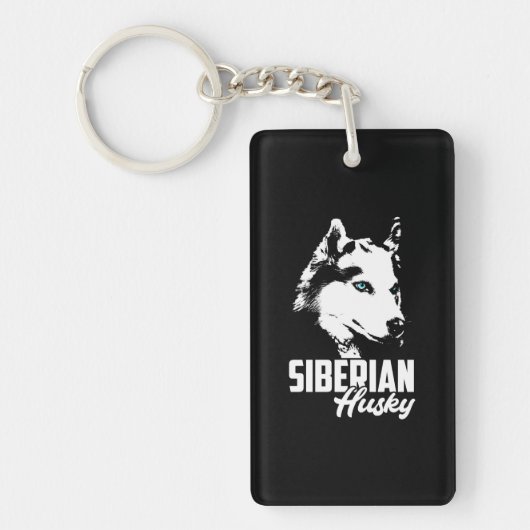Porte-clés Strong Husky Siberian (Devant)