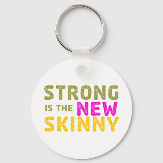 Porte-clés Strong is the New Skinny - Sketch (Recto)