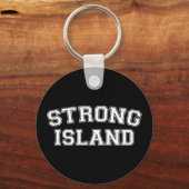 Porte-clés Strong Island, NYC, États-Unis (Recto)