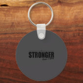 Porte-clés Stronger Than I Look D374 Gym Shirt _ Workout _ Mo (Recto)