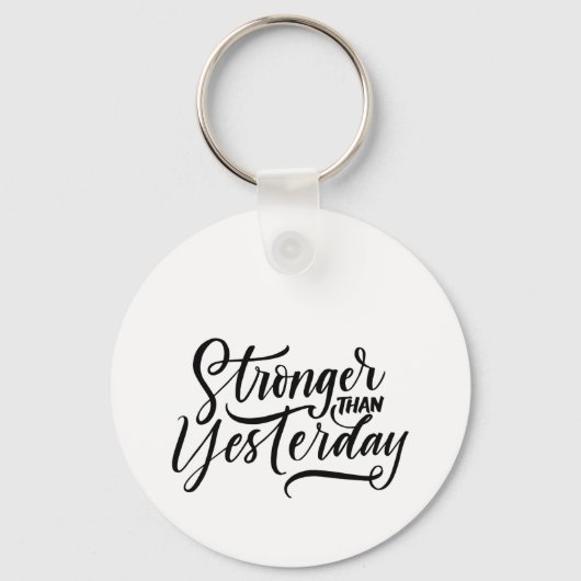 Porte-clés stronger then yesterday (Recto)