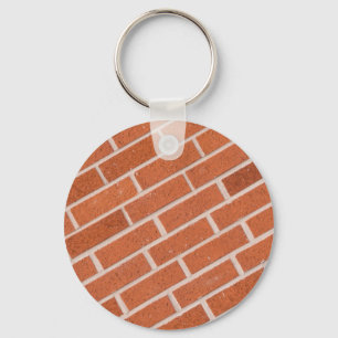 Porte-clés Structure rouge de texture de mur de briques