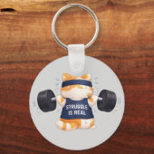 Porte-clés Struggle is Real (Recto)