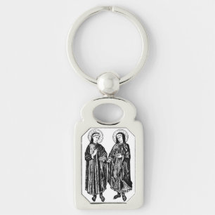Porte-clés Sts. Côme et Damien Saints patrons de la santé