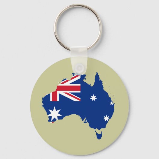 Porte-clés stub australien, Australie (Recto)