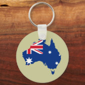 Porte-clés stub australien, Australie (Recto)