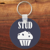 Porte-clés STUD Muffin Manly Tough Guy Funny Cadeau Bon regar (Recto)