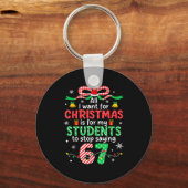 Porte-clés Students Saying 6-7 67 Six Seven Funny Teacher Chr (Recto)