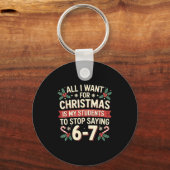 Porte-clés Students Saying 6-7 67 Six Seven Funny Teacher Chr (Recto)