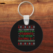 Porte-clés Students Saying 6-7 67 Six Seven Funny Teacher Chr (Recto)