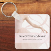 Porte-clés Studio de Danse Rose Tendre (Recto)