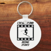 Porte-clés Stunts de ski (Recto)