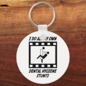 Porte-clés Stunts d'hygiène dentaire (Recto)