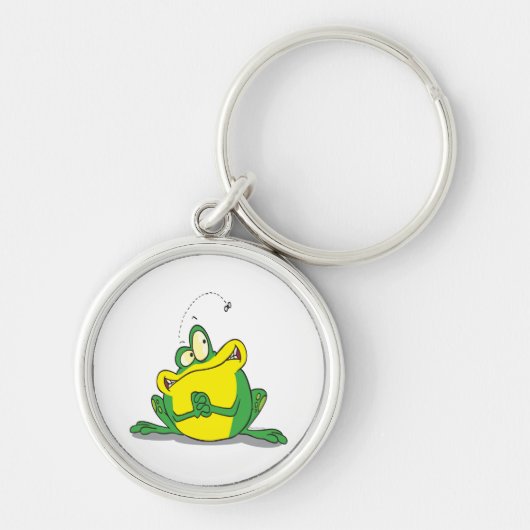 Porte-clés stupide et mignonne patience pour la mouche (Devant)