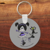 Porte-clés Style Ballerina Goth (Recto)