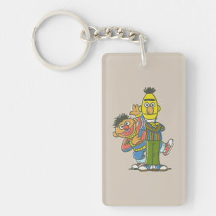 Porte-clés Style classique Bert et Ernie