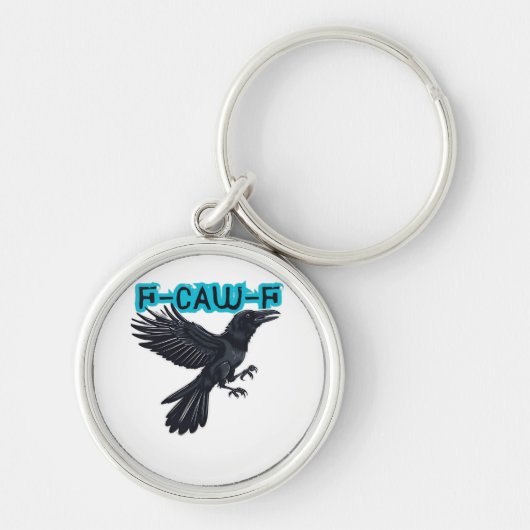 Porte-clés Style créatif décontracté F Caw F (Devant)