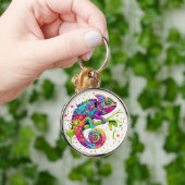 Porte-clés Style d'aquarelle des teintures Chameleon (Main)