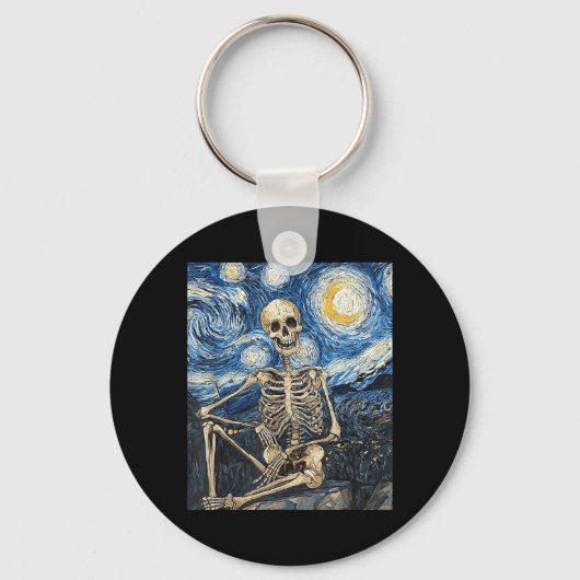 Porte-clés Style de costume d'Halloween squelette (Recto)