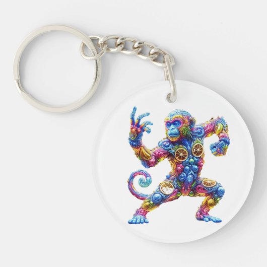 Porte-clés Style de singe merveilleux (Devant)