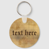 Porte-clés Style gothique crâne vapeur (Verso)