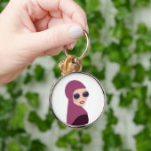 Porte-clés Style islamique de dame de hijab de muslima (Main)